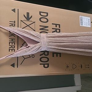 Rose gold dress